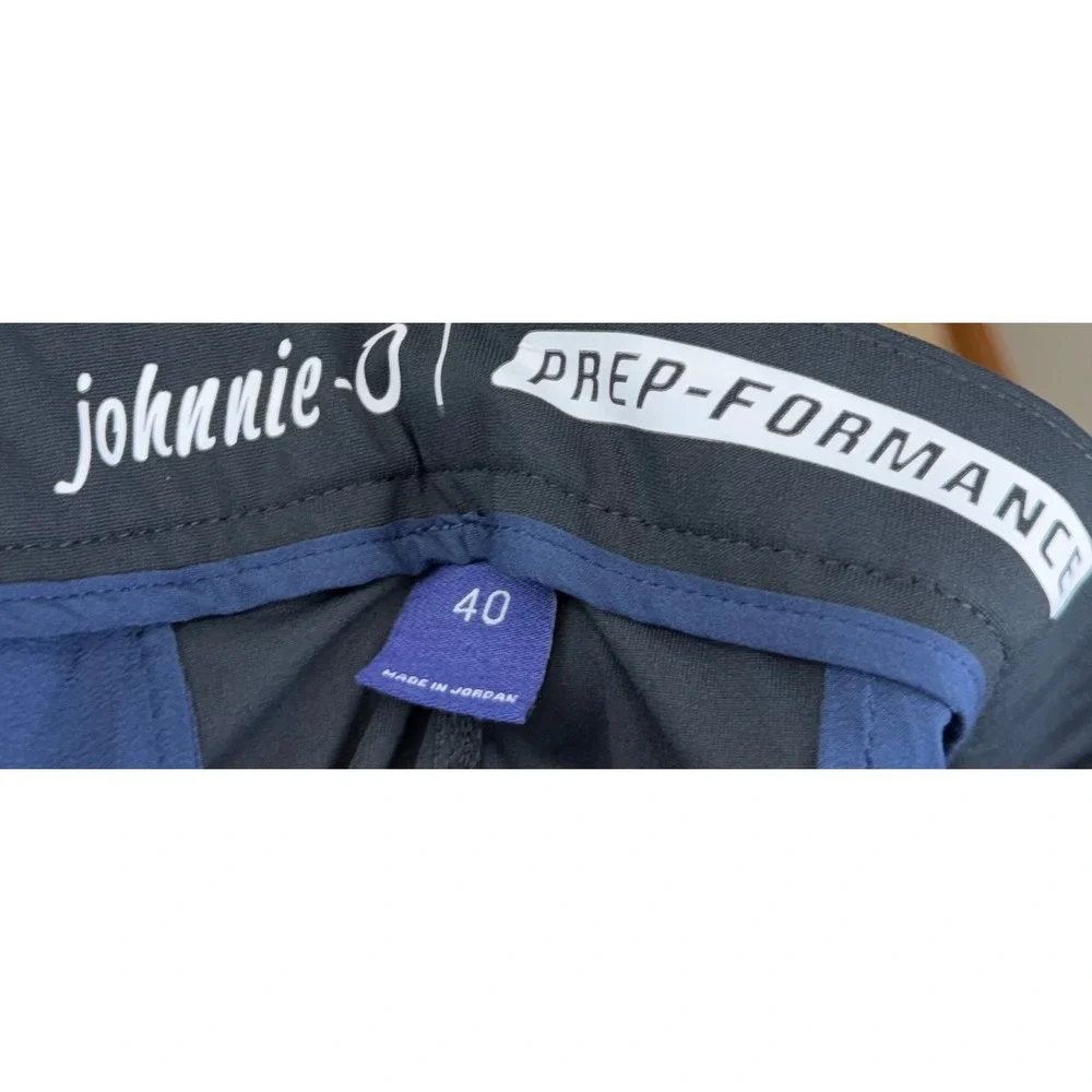 Lot of 2 Johnnie-O Cross Country Mens Size 40 Shorts Navy Black JMSH1700 Golf